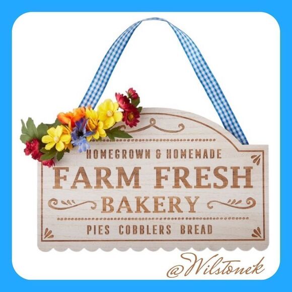 The Pioneer Woman Summer Farm Fresh Bakery Sign - Picture 1 of 7